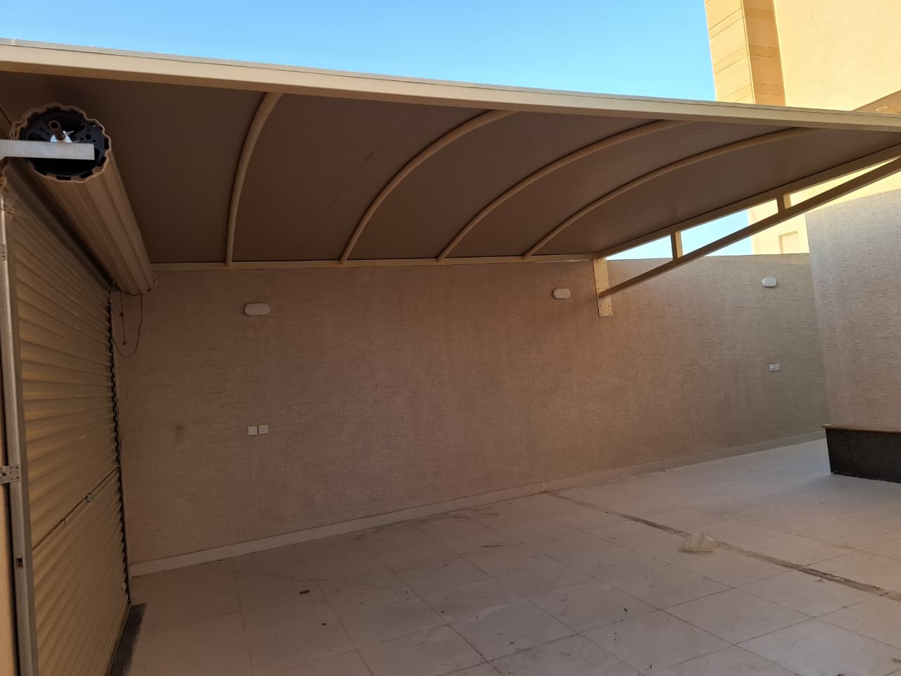 Double Car Shading Cantilever – Al Qassim