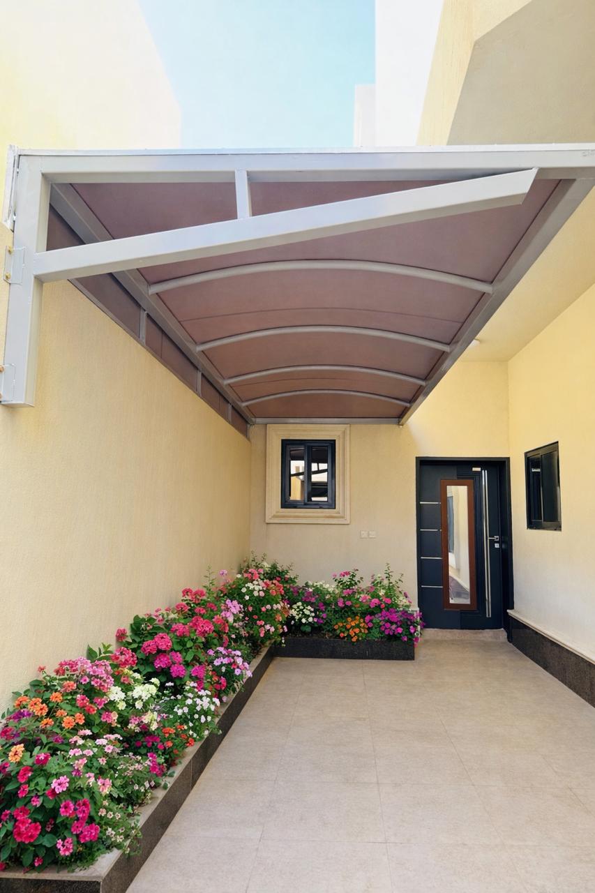 Modern Roof Terrace Pergola – Al Qassim