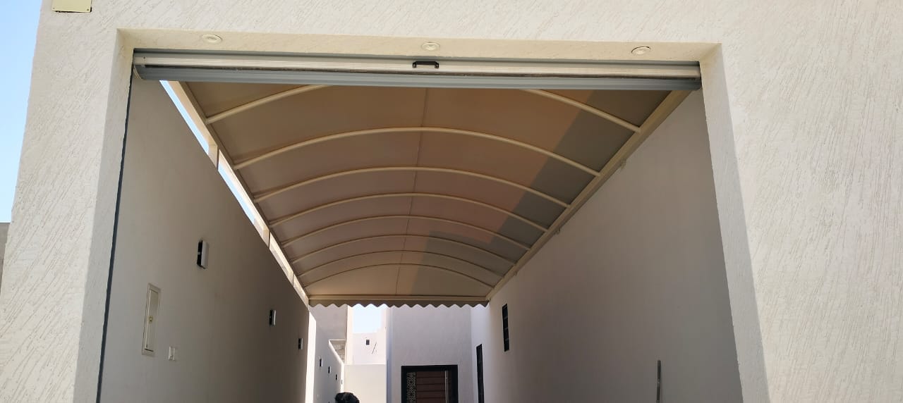 Villa Entrance Shading Arch – Al Qassim